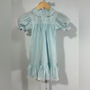 Set: Vintage Girls Dress Bundle | Made in USA | Size 5 & 18M Cottagecore Prairie